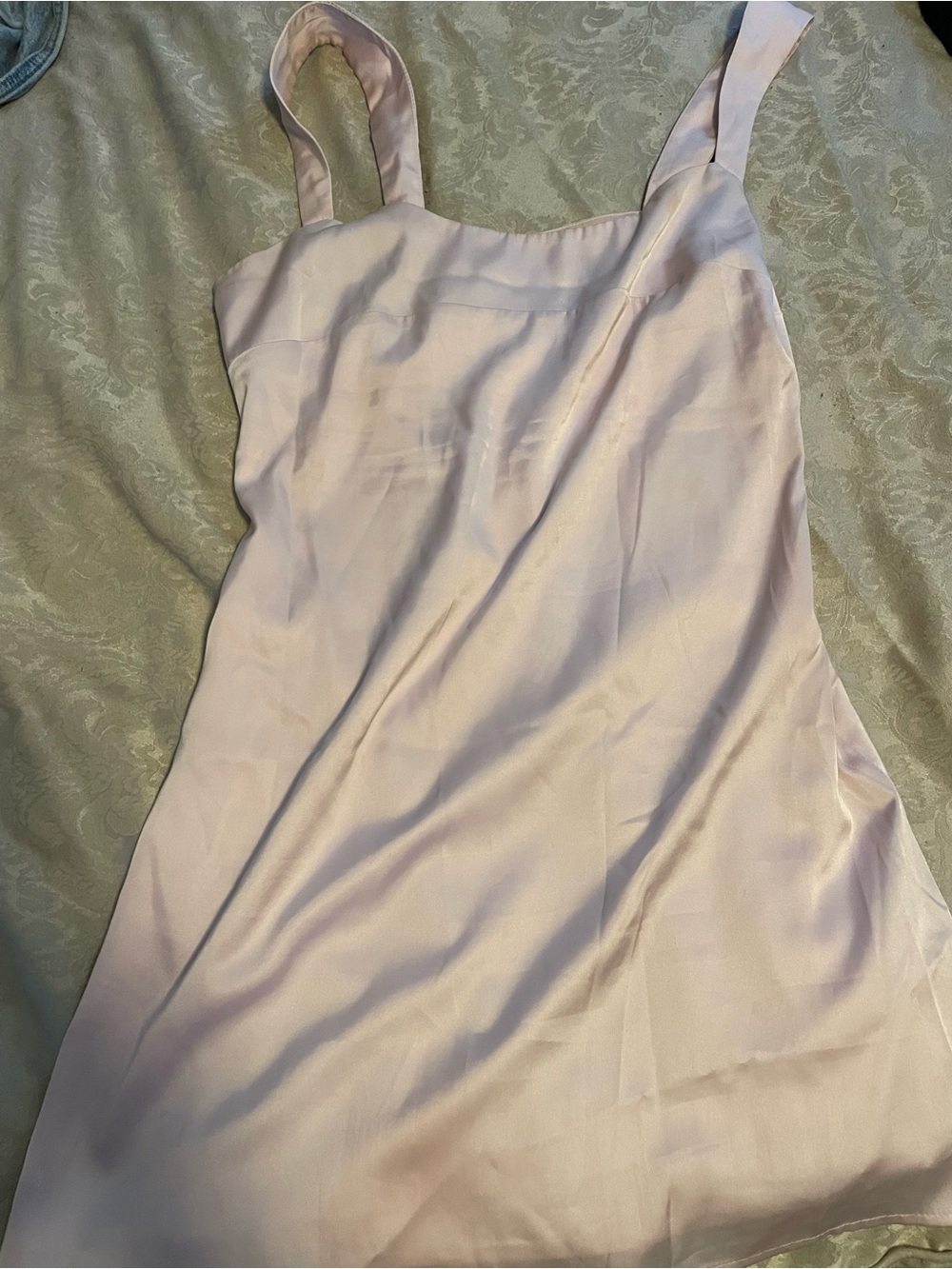 Peppermayo Light Pink Women's Silky Slip Dress Size 8
